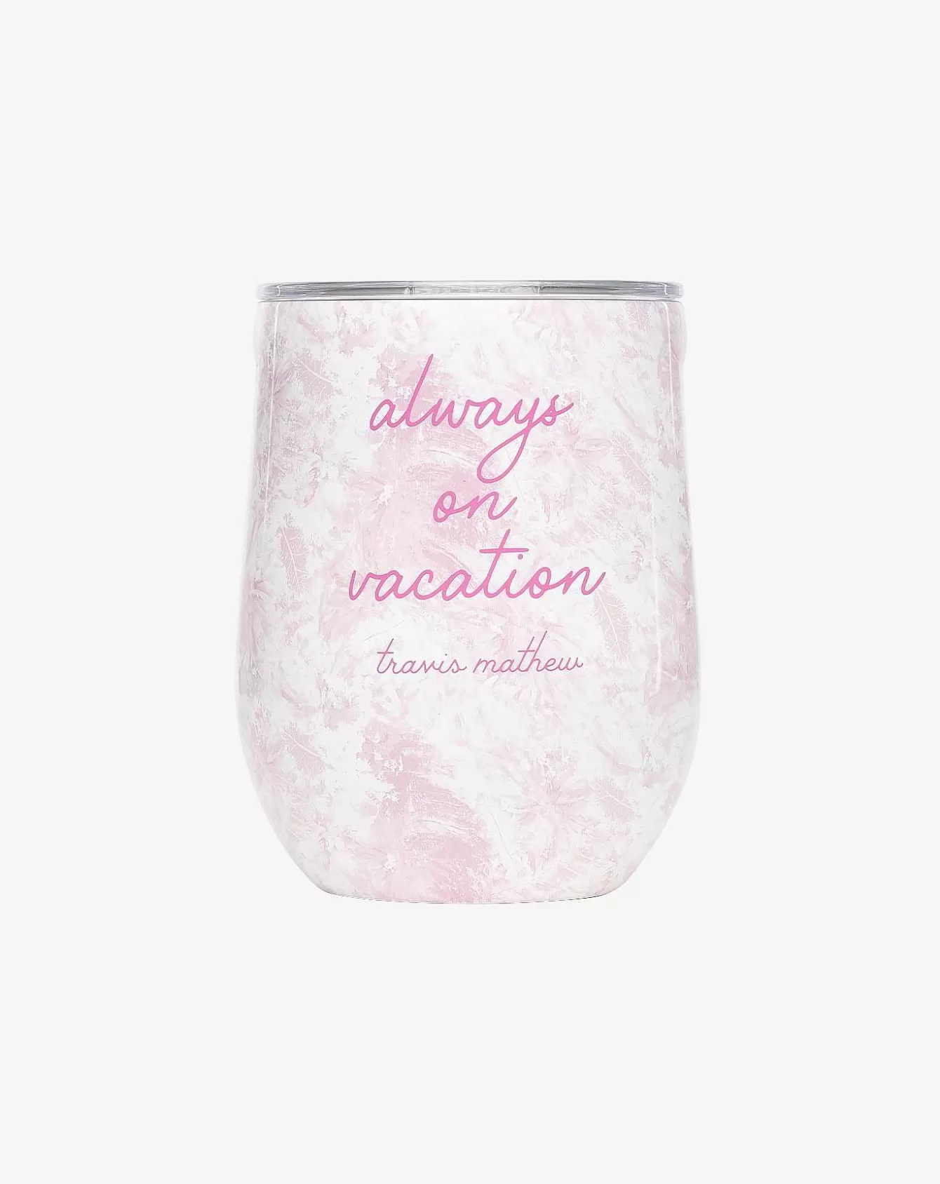 Online Beach Hopping Stemless Drinkware