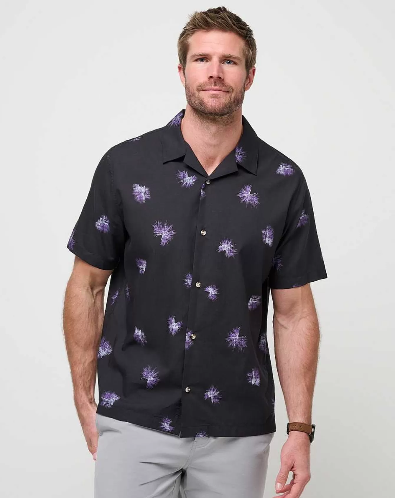 Cheap Casino Holiday Button-Up Polos