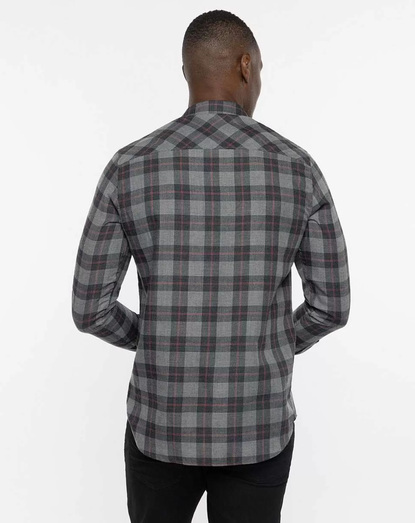 Outlet Cloud Flannel Plaid Button-Up Button-Ups