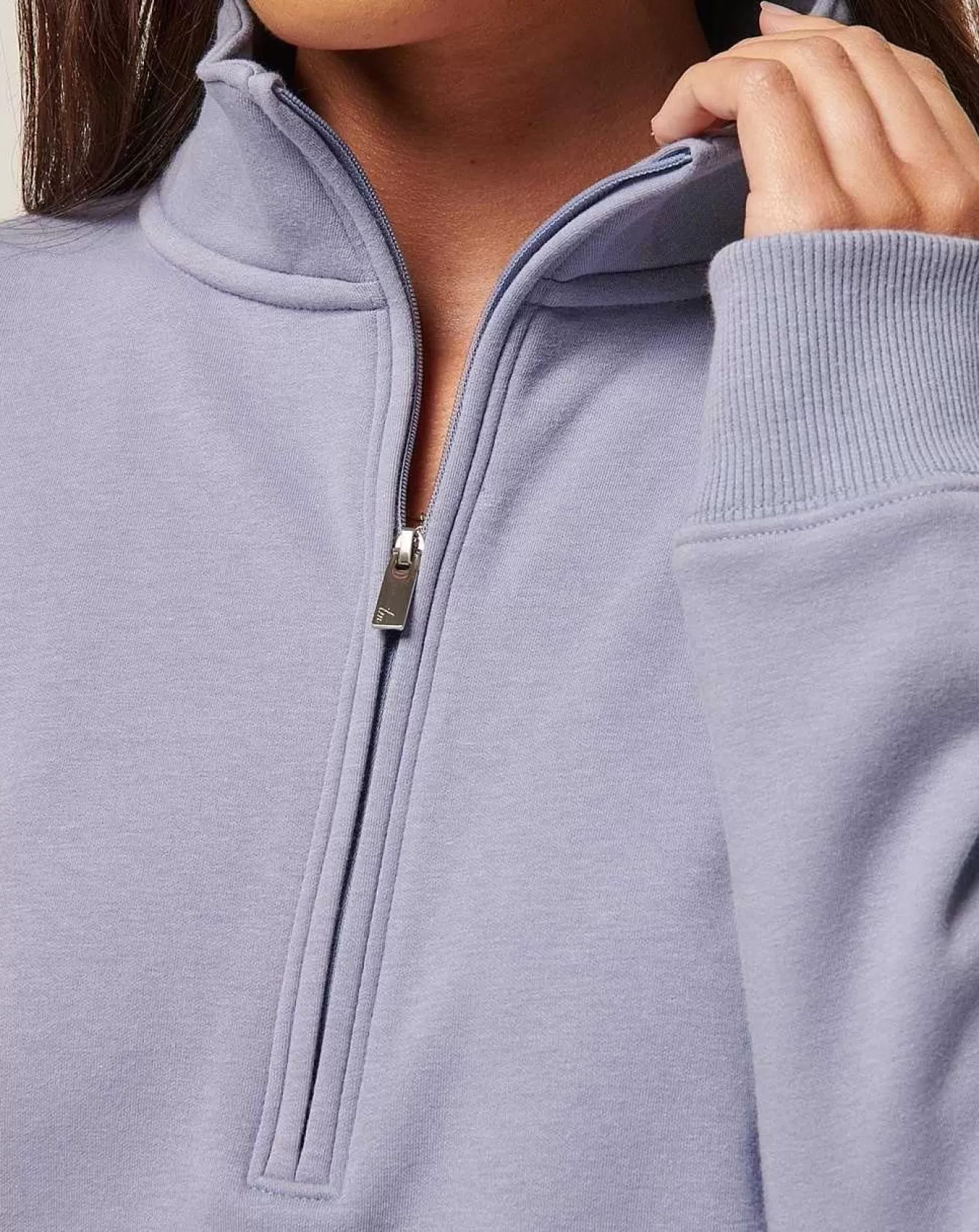 Fashion Cloud Fleece Half Zip Hoodies & Pullovers