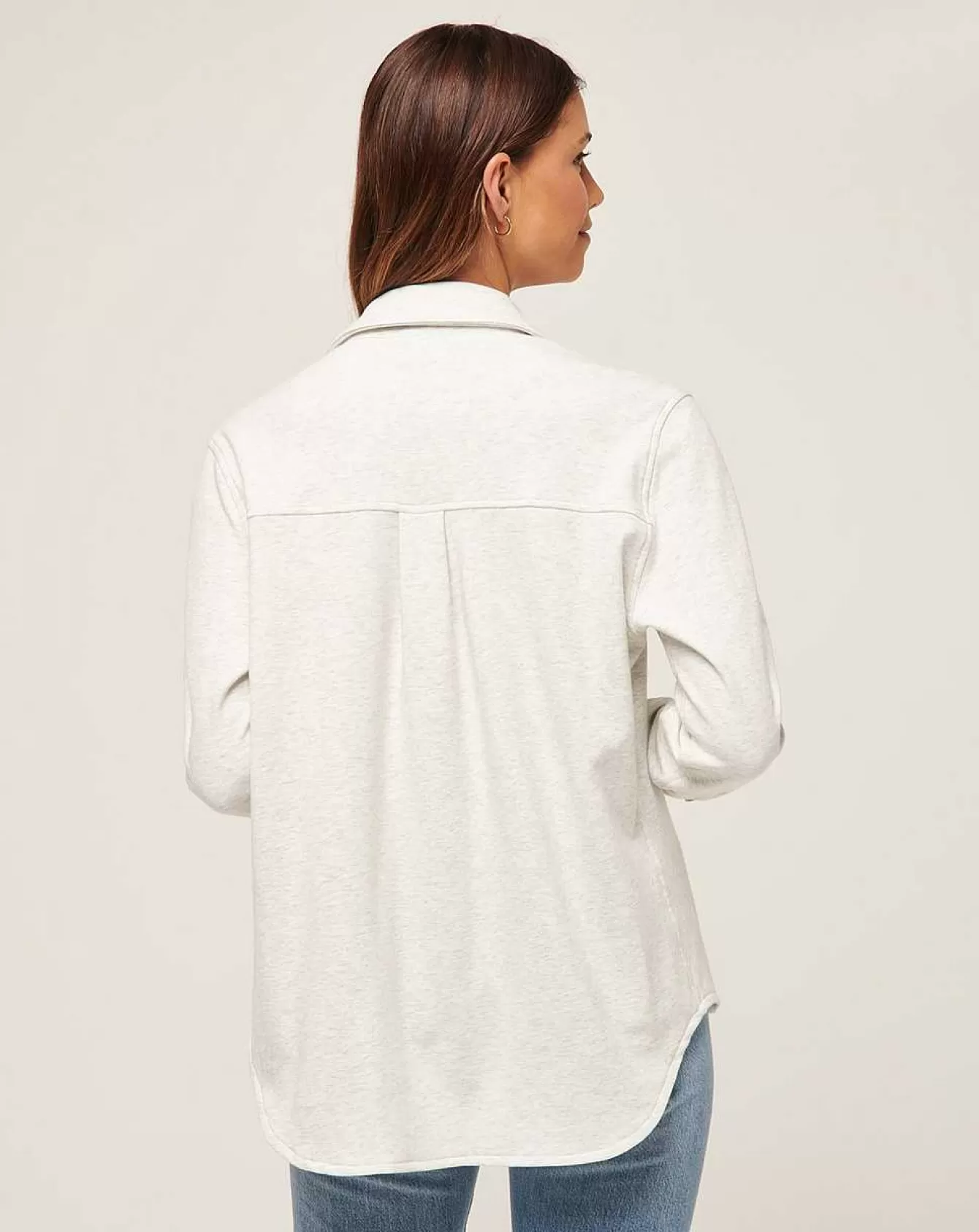 Sale Cloud Fleece Shacket Shirts & Tops