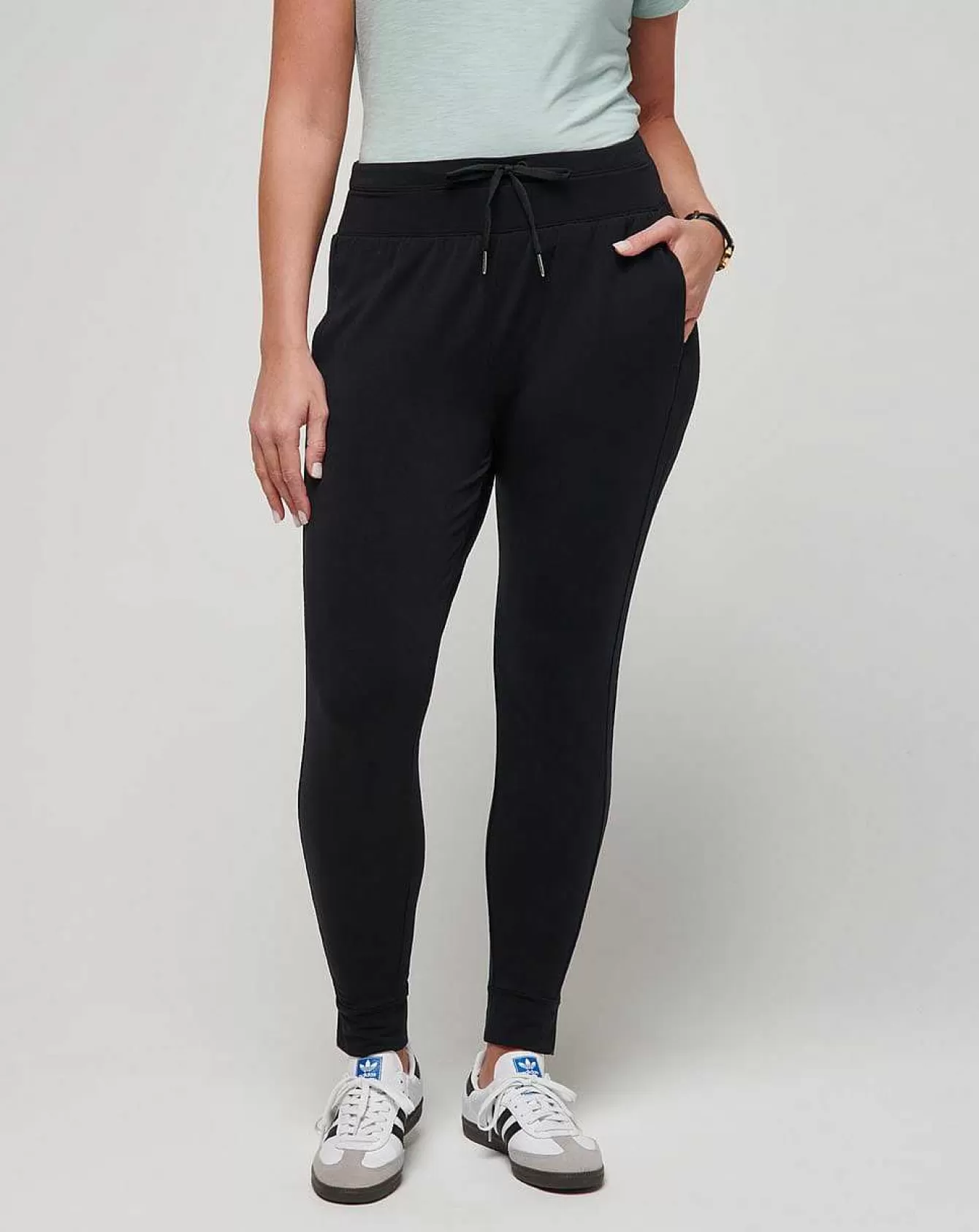 Fashion Cloud Terry Tie Jogger Pants