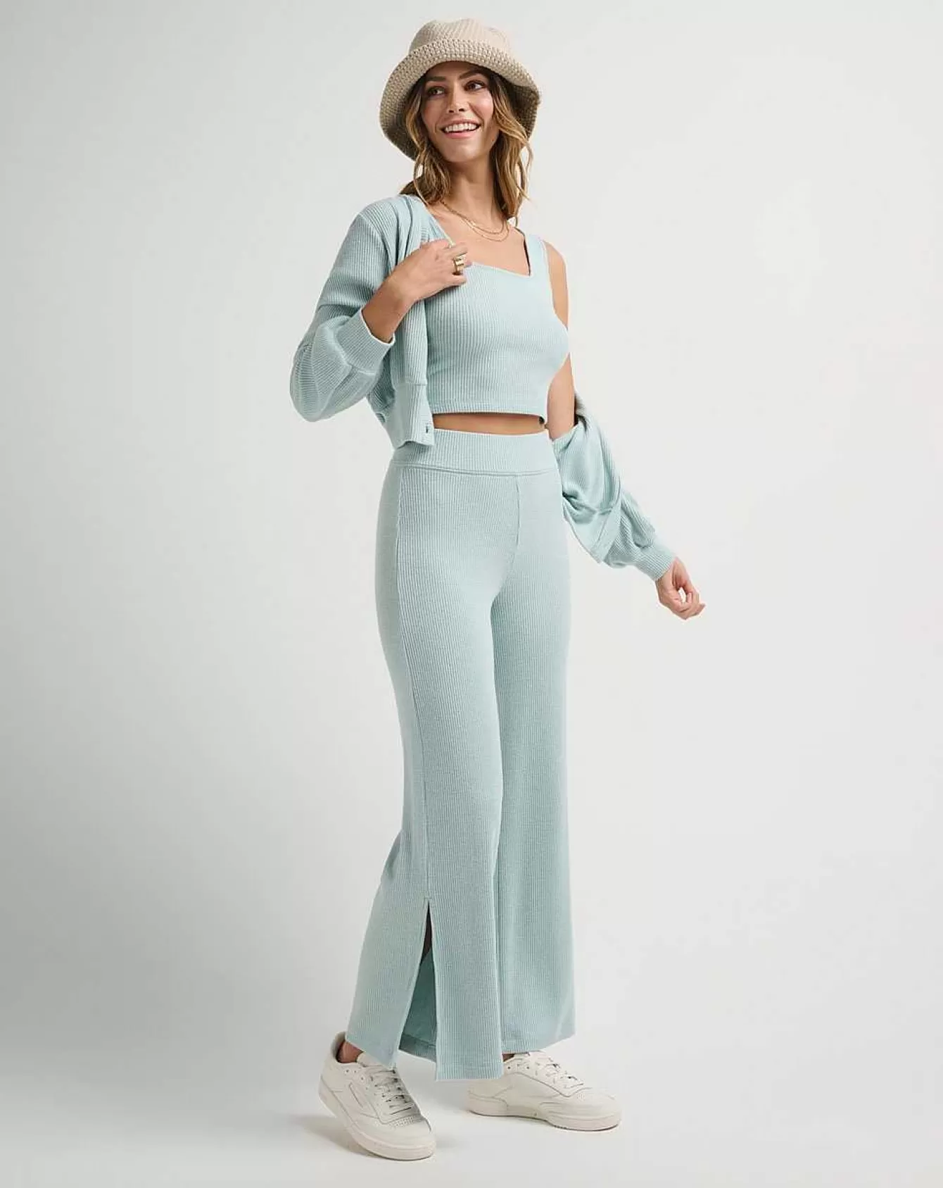 Best Sale Evening Retreat Wide Rib Pant Pants