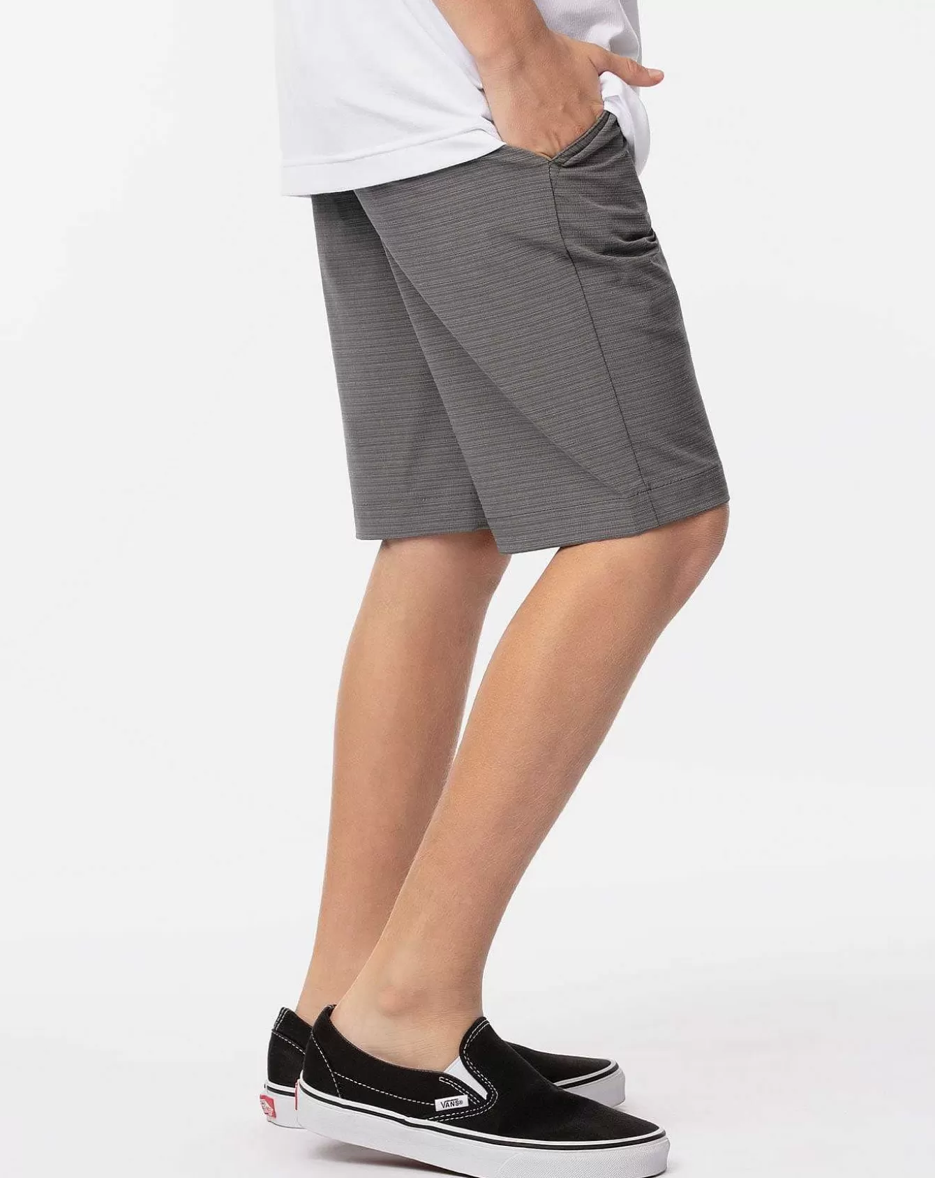 Online Grey Morning Youth Short Youth Bottoms