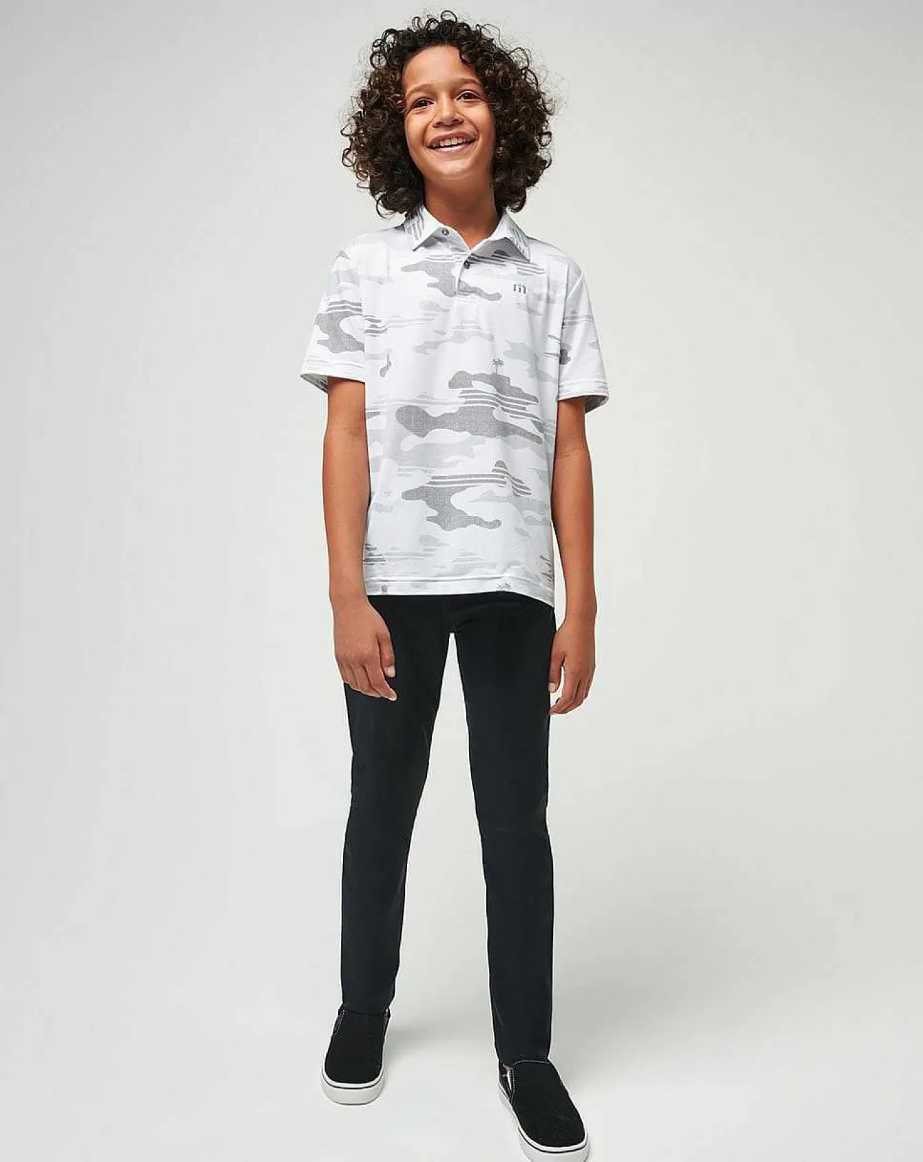 Best Heater Camo Youth Polo Youth Tops