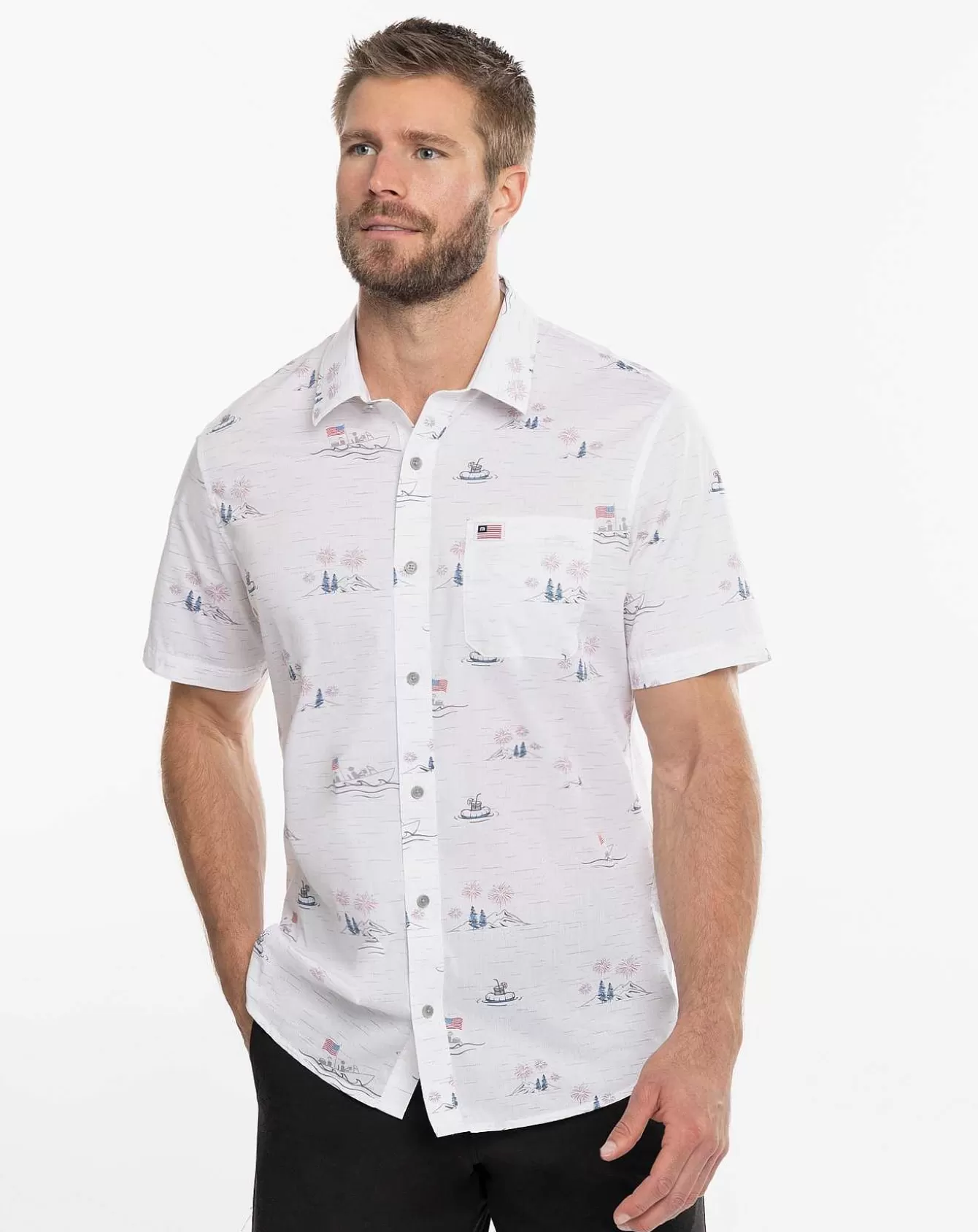 Cheap Lounge Town Button-Up Button-Ups