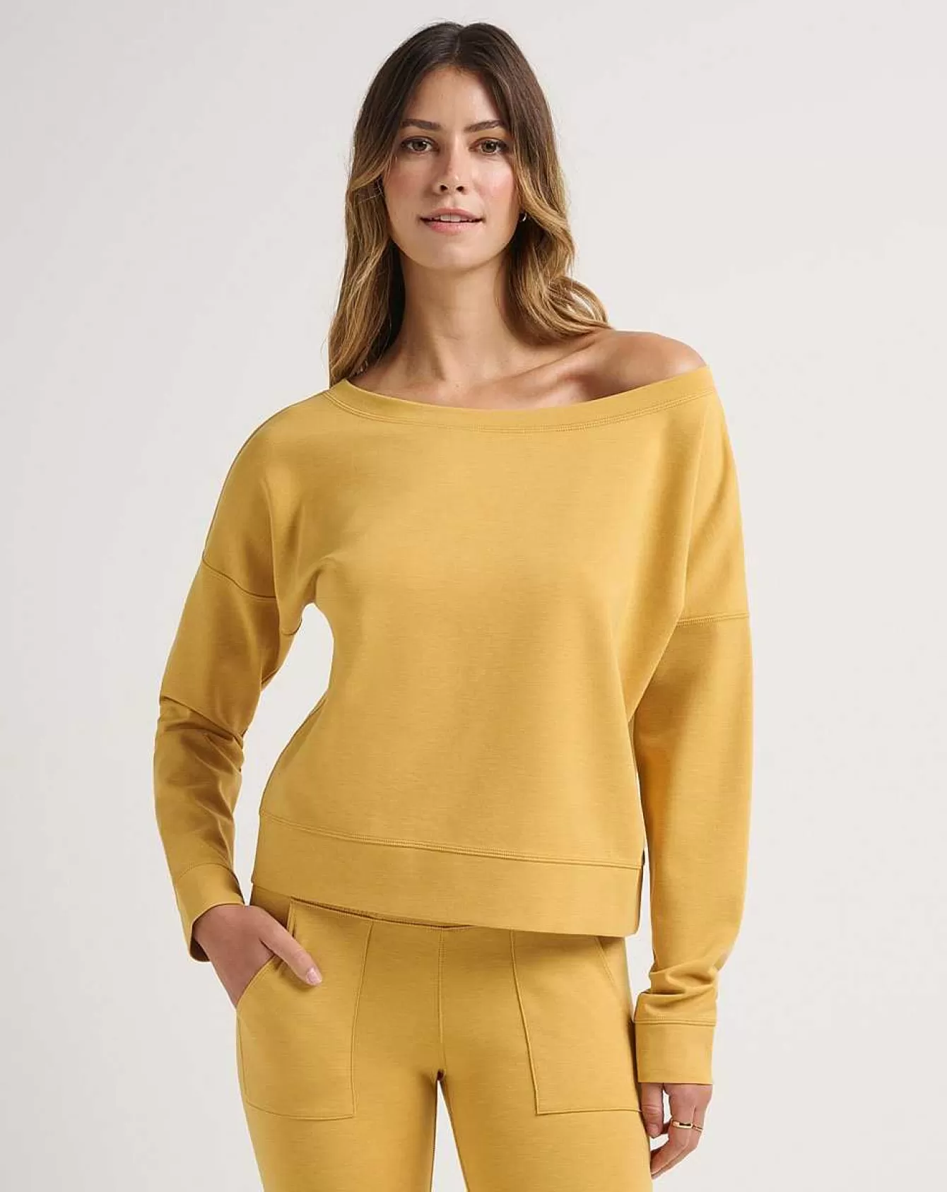 Outlet Portugal Off The Shoulder Ponte Top Shirts & Tops