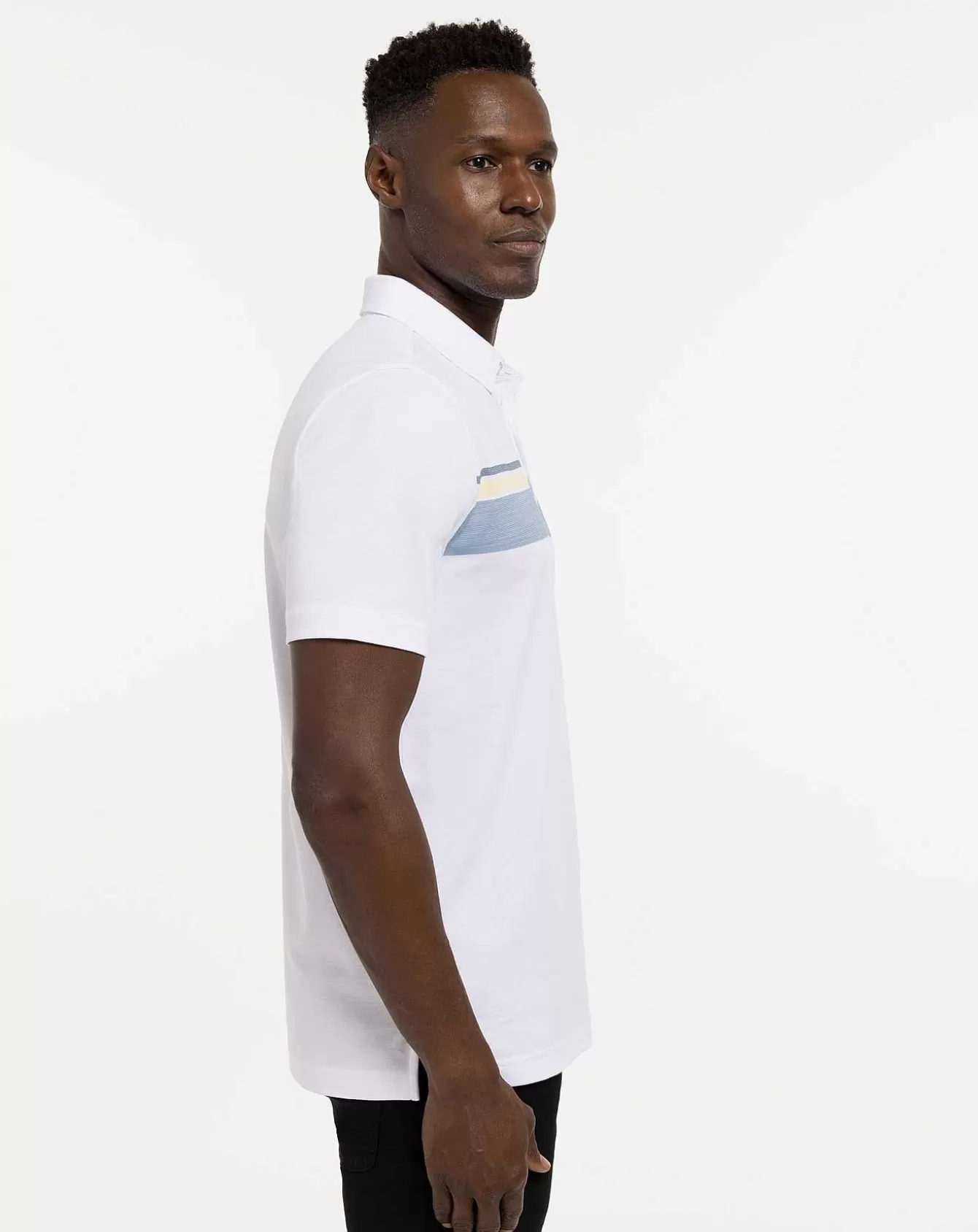 Fashion Rocky Path Polo Polos