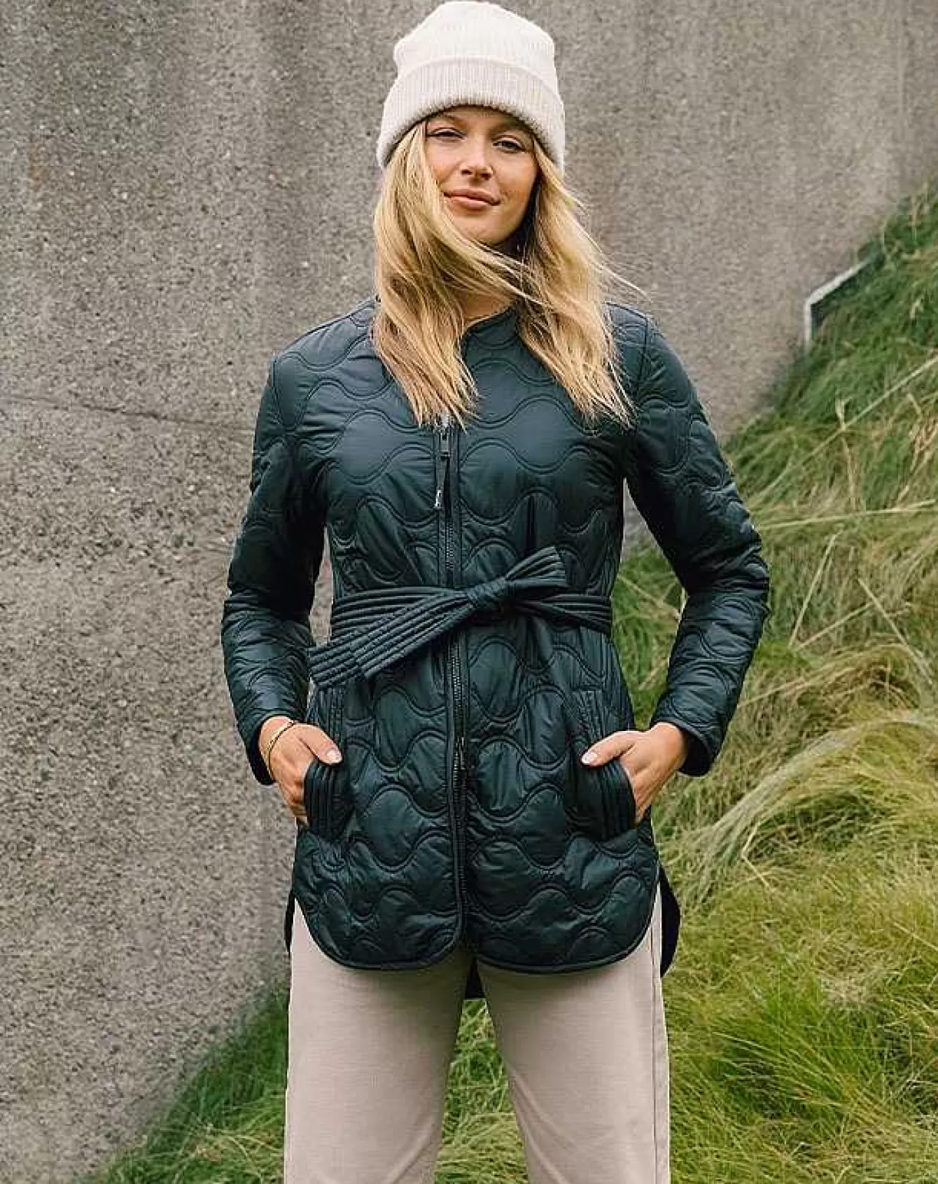 Store Saltwater Spray Quilted Jacket Jackets