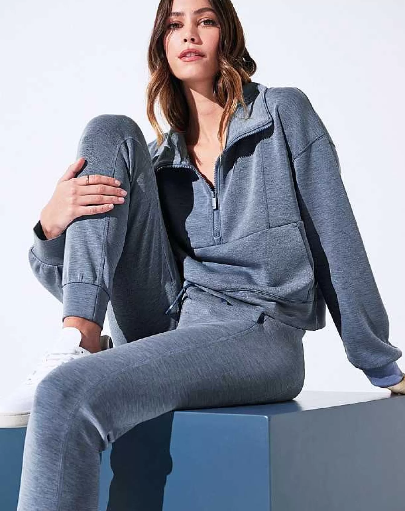 Cheap Skyloft Soft Half Zip Hoodies & Pullovers