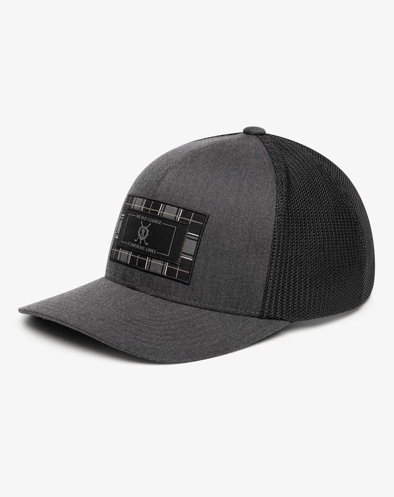 Fashion St Andrews Strider Check Snapback Hat Snapbacks