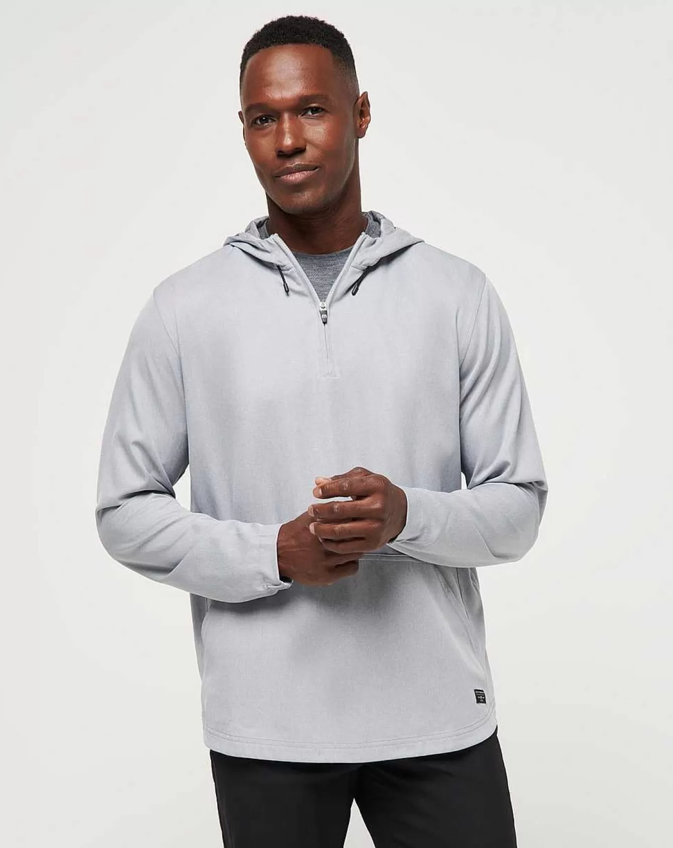 Fashion Tech Hoodie Quarter Zip Quarter Zips